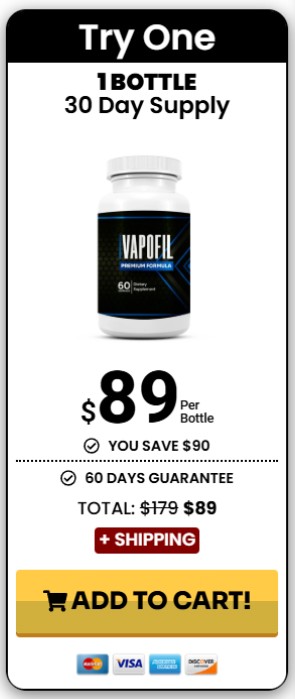 VapoFil 1 Bottle Price